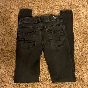 American Eagle Black Skinny Jeans